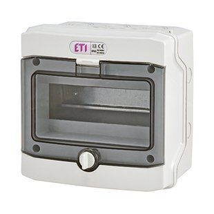 Пластиковый щит наружный ETI ECH-8Gu (8мод., IP65) 1101171 фото