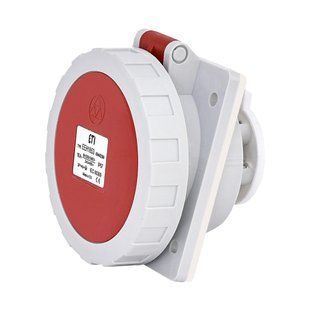 Розетка встроенная (силовой разъем) EEH-1653 IP67 (16A, 400V, 3P+N+PE), ETI 4482084 фото