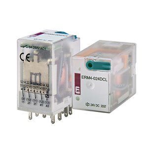 Реле електромеханічне ETI ERM4-024DCL 4p 2473007 фото