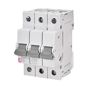 Автоматический выключатель ETI 3p K 2A (10kA) ETIMAT P10 270233108 фото
