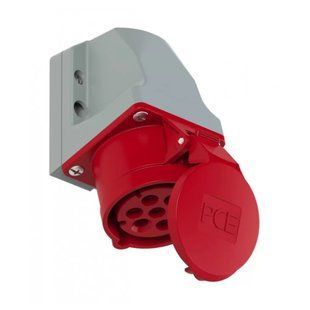 Розетка наружного монтажа 16A 400V 7P IP44, PCE 117-6 117-6 фото