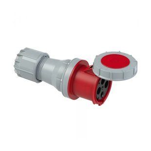 Розетка кабельная 125А/400V/3P+E/IP67, PCE 244-6 244-6 фото
