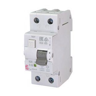Дифавтомат ETI KZS-2M C 32/0,03 тип A (10kA) KZS-2M 2173227 фото