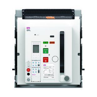 Повітряний автоматичний вимикач викочувальний ETI EPL-20 3H BD/M2C2S2/PR-LP (3P, 2000A, D/O, Frame "B", 85kA) 4695705 фото