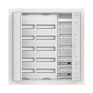 Шкаф встроенный ABB ComfortLine CU35VMW 120M, В864xШ865xГ125 мм, с DIN, N+PE + медиа (WiFi дверь) 2CPX052683R9999 фото