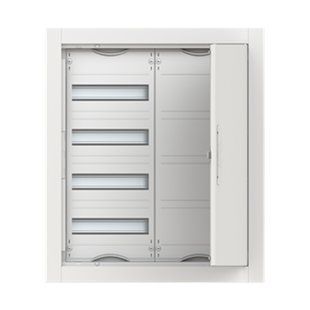 Шкаф встроенный ABB ComfortLine CU24VP 48M, В714xШ615xГ125 мм, с DIN, N+PE + монтажная пластина 2CPX052685R9999 фото