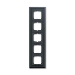 Pамка 5 постов Dynasty, антрацит 1725-831-500, ABB 2CKA001754A4609 фото