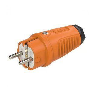 Вилка кабельная 10A/16A/250V/2P+E/IP54, PCE 0511-os 0511-o фото
