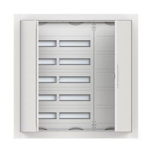 Шкаф встроенный ABB ComfortLine CU35VP 120M, В864xШ865xГ125 мм, с DIN, N+PE + монтажная пластина 2CPX052686R9999 фото
