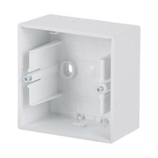 Коробка наружная 1 пост Future, белый бархат 1701-884, ABB 2CKA001799A0921 фото