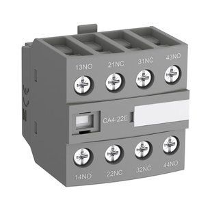 Блок прил. контактов CA4-40U фронт. 4НВ к AF09, AF12, AF16 1SBN010140R1340 фото