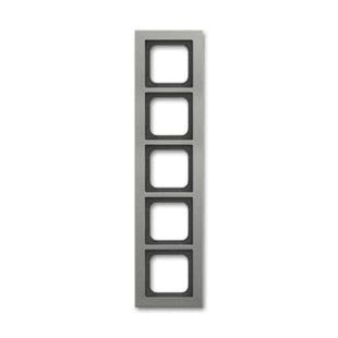 Рамка 5пост. Axcent, платина 1725-270-500, ABB 2CKA001754A4692 фото