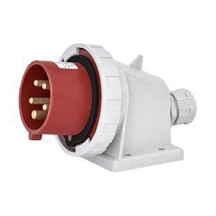 Вилка настінна (силовий роз'єм) EPH-1653 IP67 (16A, 400V, 3P+N+PE), ETI 4482068 фото