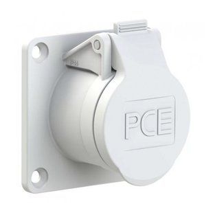 Розетка внутреннего монтажа 16A 42V 2P IP44 70x70, PCE 382-12 382-12 фото
