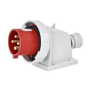 Вилка настінна (силовий роз'єм) EPH-3243 IP67 (32A, 400V, 3P+PE), ETI 4482070 фото
