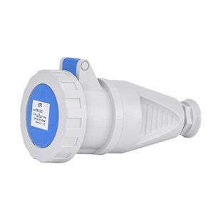 Розетка кабельна (силовий роз'єм) ESH-3232 IP67 (32A, 230V, 2P+PE), ETI 4482009 фото