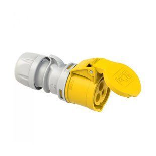 Розетка кабельная 16А/110V/1P+N+E/IP44, PCE 213-4tt 213-4tt фото
