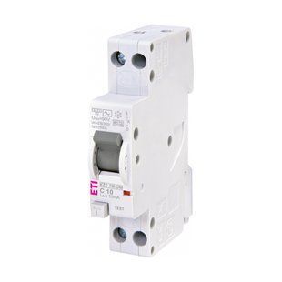 Дифавтомат ETI C 10/0,01 тип A (6kA) KZS-1M UNI 2176012 фото