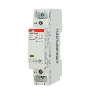 Контактор модульний ABB ESB16-20N-01 24B AC/DC 1SBE111111R0120 фото