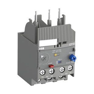 Тепловое реле ABB, электронное реле перегрузки EF19-2.7, 0,8-2,7 до AF09-AF16 1SAX121001R1103 фото