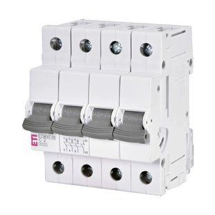 Автоматичний вимикач ETI ETIMAT P6 3p+N C 2A (6kA) 1900424 фото
