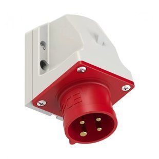 Вилка наружного монтажа 16A 400V 4P IP44, PCE 514-6 514-6 фото
