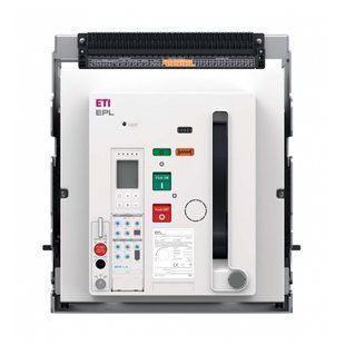 Повітряний автоматичний вимикач викочувальний ETI EPL-25 4H BD/M2C2S2/PR-LP (4P, 2500A, D/O, Frame "B", 85kA) 4695714 фото