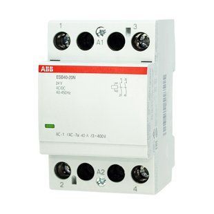 Контактор модульний ABB ESB40-20N-01 24B AC/DC 1SAE341111R0120 фото