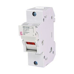 Тримач ETI EFH 14 1P LED 50A 1000V DC 2560211 фото