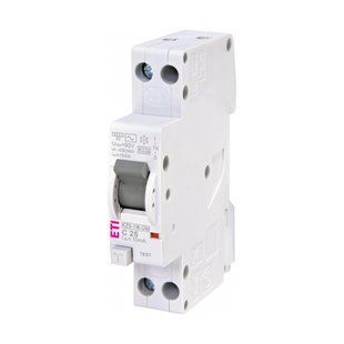 Дифавтомат ETI C 25/0,01 тип A (6kA) KZS-1M UNI 2176016 фото