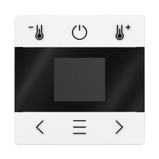 Накладка термостата з Bluetooth, ABB, ZONI (білий матовий), 3292T-A00400 240 2CHT910400A4240 фото
