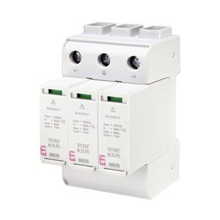 Обмежувач перенапруги ETI ETITEC M T2 PV 600/20 Y (для PV систем) 2440735 фото