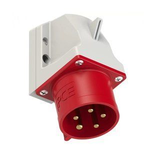 Вилка наружного монтажа 32A 400V 5P IP44, PCE 525-6 525-6 фото