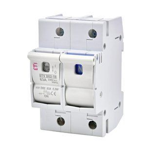Разъединитель ETI STV D02 63A 1+N 2271002 фото