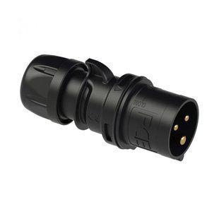 Вилка кабельная 16А/230V/1P+N+E/IP44, PCE 013-6x 013-6x фото