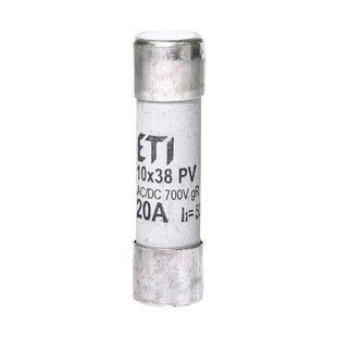 Запобіжник ETI CH 10x38 gR 20A 700V (50kA AC) 2625024 фото