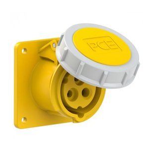 Розетка внутреннего монтажа 16A 110V 3P IP67, 75x75, PCE 3132-4 3132-4 фото