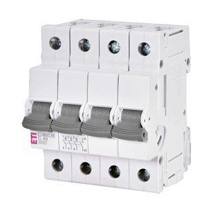Автоматичний вимикач ETI ETIMAT P6 3p+N C 40A (6kA) 1900434 фото