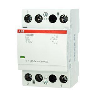 Контактор модульний ABB ESB40-20N-06 230B AC/DC 1SAE341111R0620 фото