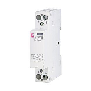Контактор модульний ETI RD 20-20 24V AC/DC 2464005 фото