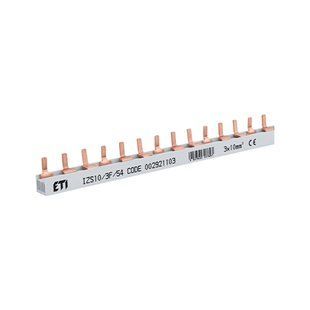 Шина питания ETI IZS 10/3F/54 (10мм2, 3P, 1м, Pin, 54mod.) 2921103 фото