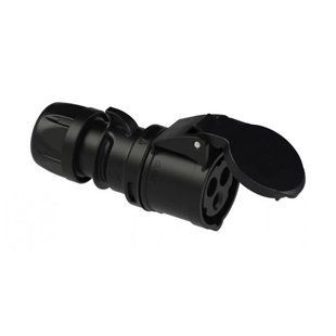 Розетка кабельная 32A/230V/1P+N+E/IP44, PCE 223-6x 223-6x фото