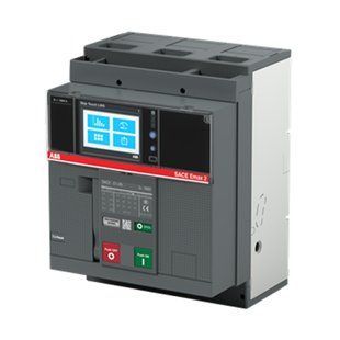 Повітряний автоматичний вимикач ABB Emax 2 стаціонарний E1.2B 1600 Ekip Touch LSI 3p F F 42кА 1SDA070865R1 фото