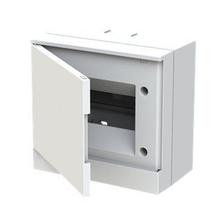 Щит зовнішній ABB Basic E, білі дверцята 6M BEW401206 1SZR004002A2102 фото
