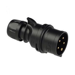 Вилка кабельная 16А/400V/3Р+N+E/IP44, PCE 015-6x 015-6x фото
