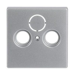 Центральная плата TV+R+SAT Future, серебро 1743-83, ABB 2CKA001724A4262 фото