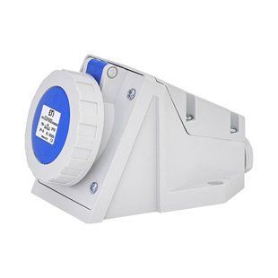 Розетка настінна (силовий роз'єм) EZH-1632 IP67 (16A, 230V, 2P+PE), ETI 4482040 фото