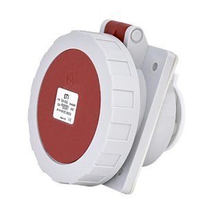 Розетка встроенная (силовой разъем) EEH-3253 IP67 (32A, 400V, 3P+N+PE), ETI 4482087 фото