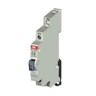 Вимикач кнопковий ABB E217-16-10B220 з індикацією 16А 1НВ 60-220В DC білий 2CCA703165R0001 фото