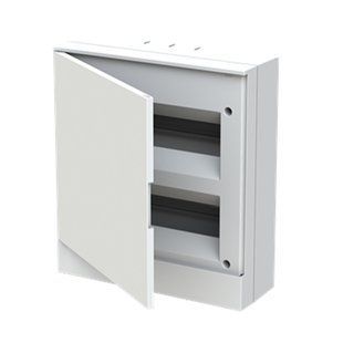 Щит зовнішній ABB Basic E, білі дверцята 24 M BEW401224 1SZR004002A2107 фото
